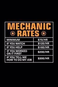 Mechanic Rates