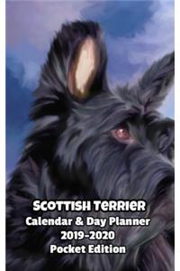 Scottish Terrier Calendar & Day Planner 2019-2020 Pocket Edition