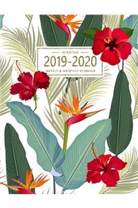 Academic 2019-2020 Weekly & Monthly Planner