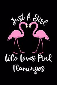 Just A Girl Who Loves Pink Flamingos