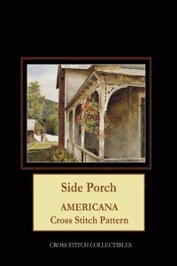 Side Porch: Americana Cross Stitch Pattern