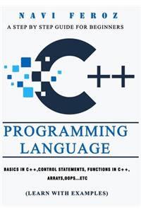 C++ Programming Language