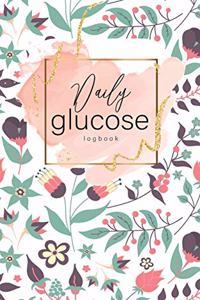 Daily glucose log book