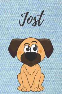 Jost Hund-Malbuch / Notizbuch Tagebuch