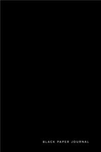 Black Paper Journal
