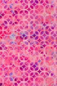 2020 Weekly Planner Pink Watercolor Pattern 134 Pages