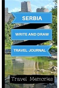 Serbia Write and Draw Travel Journal