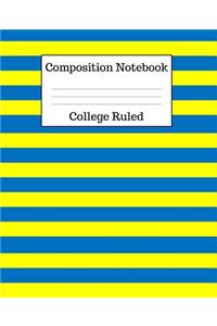 Composition Notebook College Ruled
