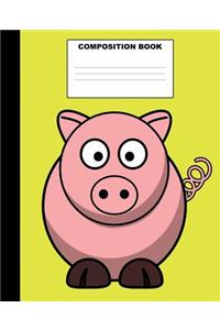 Pig Composition Book