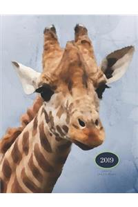 2019 Giraffe Daily Planner