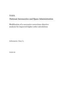Modification of a Successive Corrections Objective Analysis for Improved Higher Order Calculations