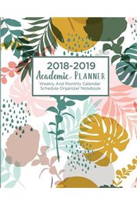 2018-2019 Academic Planner