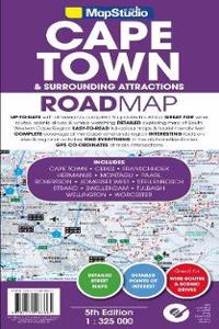 Road map Cape Town & surroundind attractions