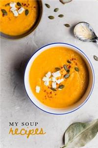 My Soup Recipes Journal Pumpkin