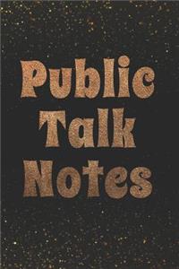 Public Talk Notes