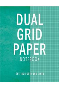 Dual Grid Paper Notebook