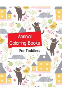 Animal Coloring Books for Toddlers