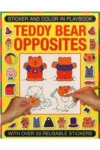 Stricker and Colour-in Playbook: Teddy Bear Opposites