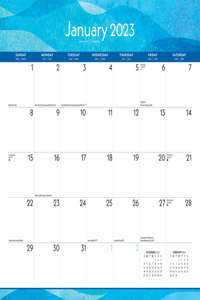 Seaside Currents 2023 Square Office 12x12 Stkr