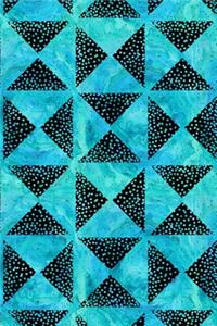 Bullet Journal Notebook Triangles with Dots Pattern 1