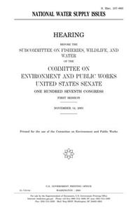 National Water Supply Issues