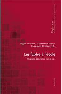 Les fables à l'école