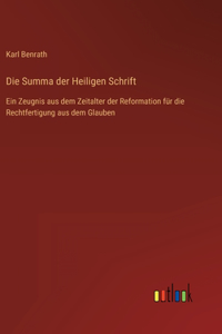 Summa der Heiligen Schrift