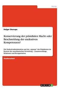 Konservierung der präsidialen Macht oder Beschneidung der exekutiven Kompetenzen?