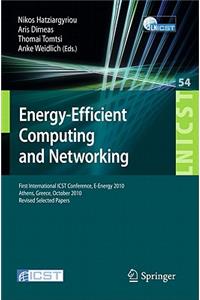 Energy-Efficient Computing and Networking