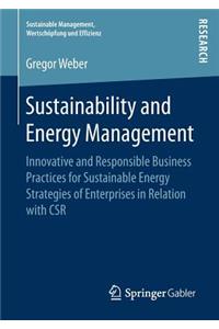 Sustainability and Energy Management