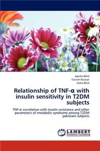 Relationship of TNF-α with insulin sensitivity in T2DM subjects