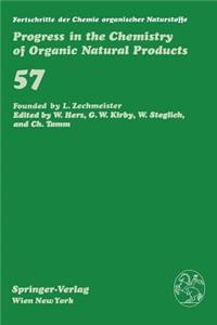 Fortschritte Der Chemie Organischer Naturstoffe / Progress in the Chemistry of Organic Natural Products