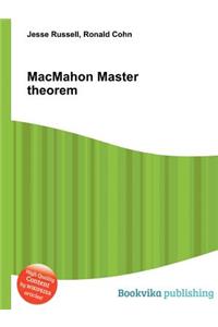 Macmahon Master Theorem