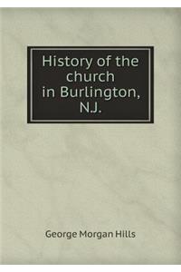 History of the Church in Burlington, N.J