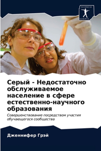 Серый - Недостаточно обслуживаемое населе