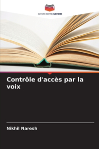 Contrôle d'accès par la voix