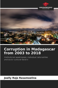 Corruption in Madagascar from 2003 to 2018