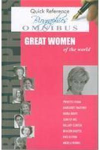 Quick Reference Biographies Omnibus - Great Women of the World