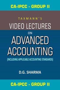 CA-IPCC (Group II) Video Lectures on Advanced Accounting (Set of 6 DVDS)