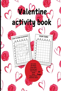 Valentine Activity book