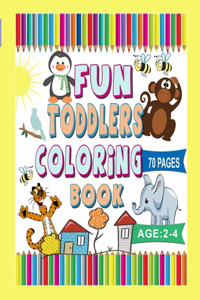Fun Toddlers coloring Book-