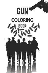 Gun Coloring Book