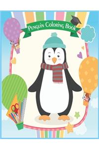 Penguin Coloring Book