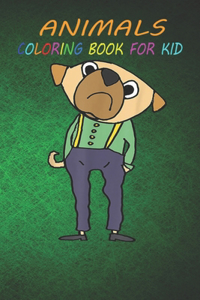Animal Coloring Book For Kids