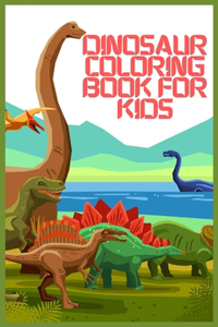 Dinosaur coloring book for kids