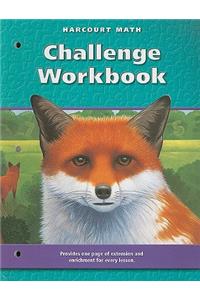Harcourt Math: Challenge Workbook, Grade 5