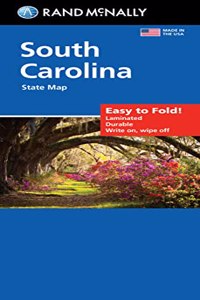 Rand McNally Easy to Fold: South Carolina State Laminated Map