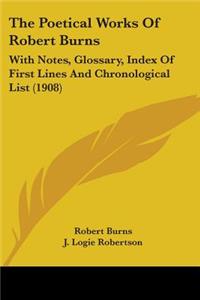 Poetical Works Of Robert Burns