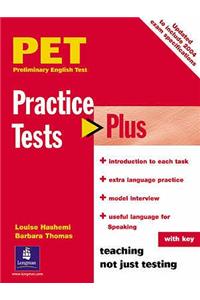 PET Practice Tests Plus with Key New Edition