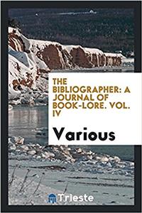 The Bibliographer